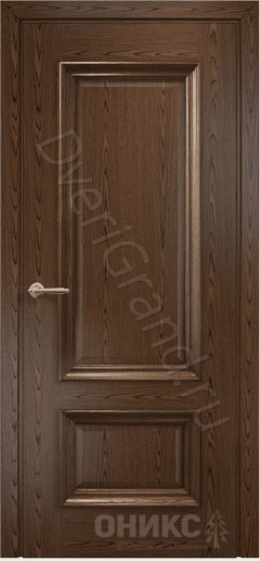 Фото Оникс Марсель (объемн.филенка) тангентальный орех, Межкомнатные двери